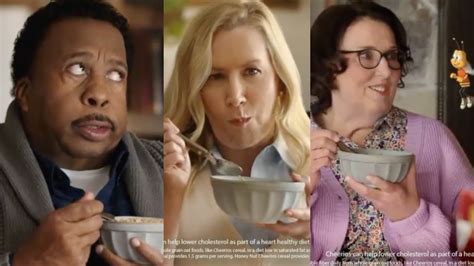 New commercials: Cheerios Phyllis, Stanley, Angela; Hermès